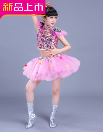 女装 连衣裙 希黛月(xidaiyue) 六一新款女童演出服儿童舞蹈表演公主