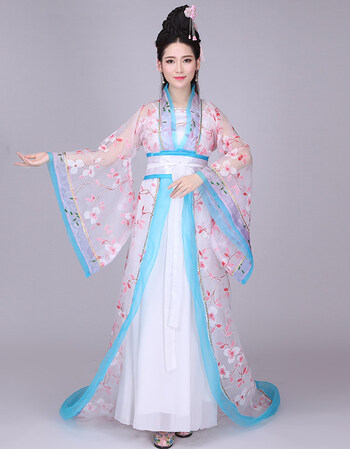 古装女服装仙女拖尾贵妃装唐朝公主cos舞台演出服飘逸