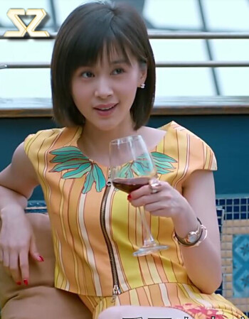 2016夏季新款女装韩版sz欢乐颂王子文曲筱绡同款无袖连衣裙时尚条纹