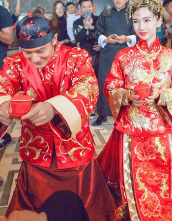 中式礼服结婚baby明星同款秀禾服龙凤褂2016新款春夏季新娘装敬酒服