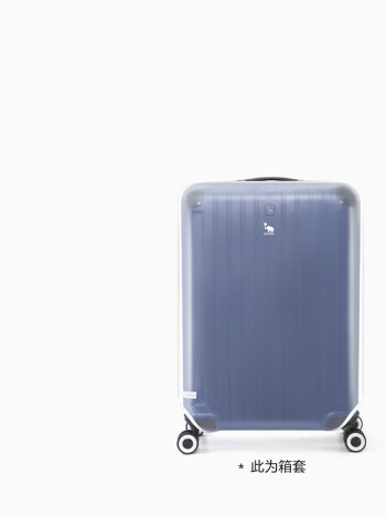  爱华仕PVC透明磨砂箱套行李箱保护套旅行箱防尘套拉杆箱箱套 2891 透明箱套 20英寸