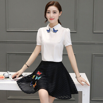 小香风两件套连衣裙 图片色 S