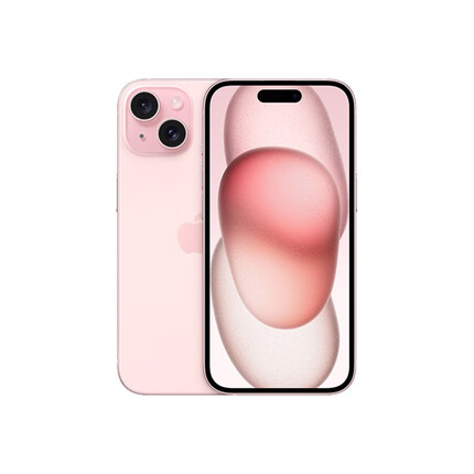Apple iPhone 15 (A3092) 128GB 粉色 支持移动联通电信5G 双卡双待手机