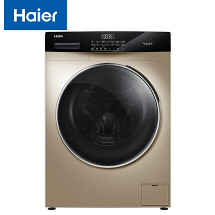 海尔（Haier）滚筒洗衣机全自动 以旧换新 食品级巴氏除菌洗 10KG大容量 变频电机B509G
