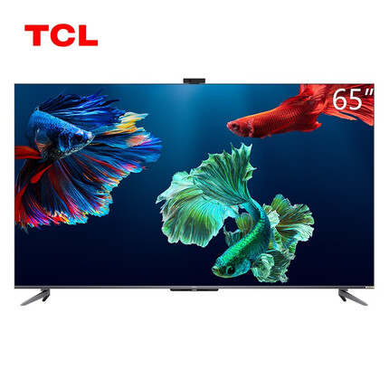 TCLTCL电视 65Q8E 65英寸 QLED量子点游戏社交电视 三重120Hz AI摄像头 4K全面屏 液晶智能电视