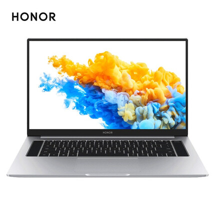 荣耀MagicBook Pro 16.1英寸全面屏轻薄笔记本电脑 经典爆款（R5 4600H 16G 512G 7nm 100%sRGB）冰河银