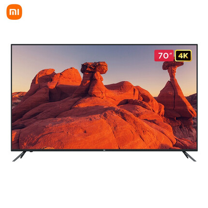 小米电视 4A70 70英寸 4K HDR超高清 2GB+16GB 2.4G/5G 双频 蓝牙语音遥控智能网络教育电视L70M5-4A