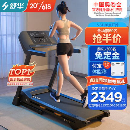 舒华（SHUA）跑步机家庭用 折叠减震走步机 健身房专业运动健身器材 SH-T9119L
