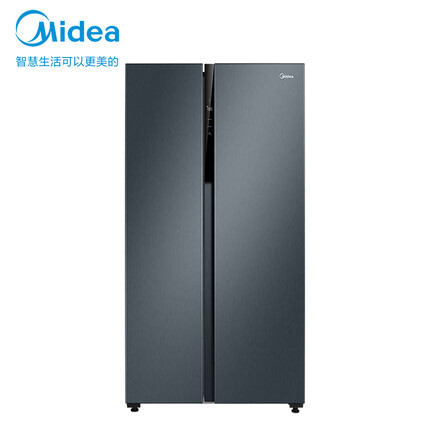 美的(Midea)542升变频一级能效对开双门家用冰箱京东小家智能家电风冷无霜BCD-542WKPZM(E)母婴存储空间