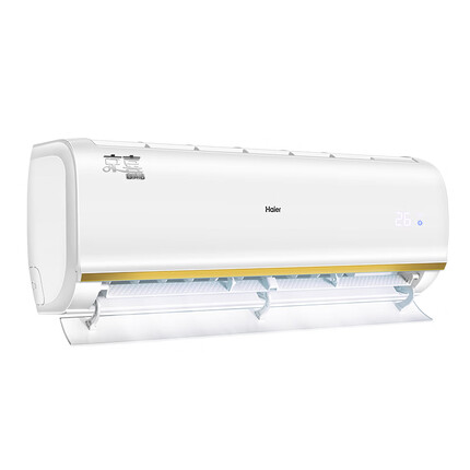 海尔（Haier）大1.5匹 京喜 新一级能效 智能 自清洁 变频冷暖壁挂式卧室空调挂机 KFR-35GW/B1KJA81U1