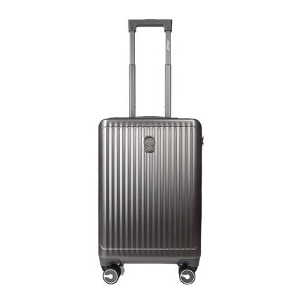 亨得利2022新款行李箱万向低噪轮密码防刮防泼水旅行箱 铁灰色 26寸