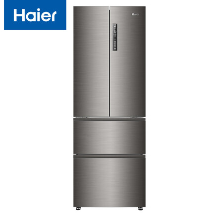 海尔（Haier）328升风冷无霜变频四门多门法式家用电冰箱一级能效三档变温全开抽屉节能低噪超薄BCD-328WDPD