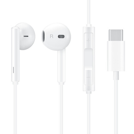 华为（HUAWEI）原装Type-C耳机华为经典耳机 白色适用于华为P20 Pro/P20/Mate10 Pro/Mate10系列等手机CM33