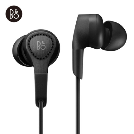 B&O PLAY beoplay H3 立体声入耳式耳机耳麦 运动耳机 游戏耳机 有线耳机线控通话耳机 黑色