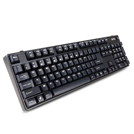 明基（BenQ） KX890 天机镜机械键盘 半透明键帽 游戏电竞/办公/设计 四款可选 黑色普及版