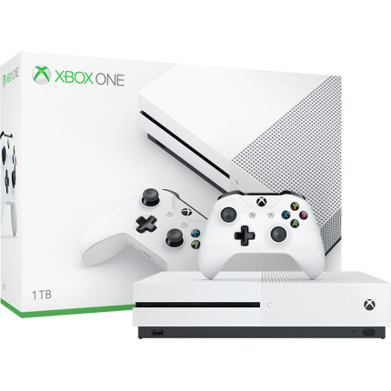 微软（Microsoft）Xbox One S 1TB爱游戏AYX注册登录网址庭文娱游戏机（可配体感） 通俗版