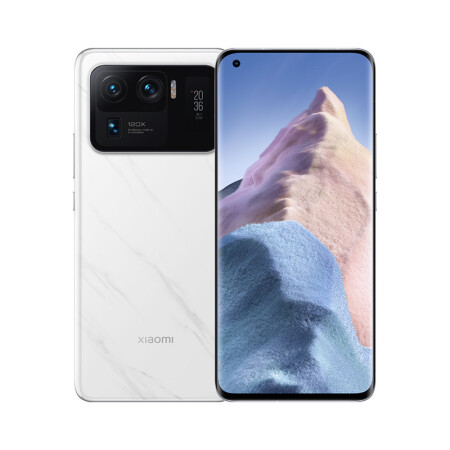 小米11ultra背屏,小米11ultra副屏图片 小米11 ultra 至尊 5g 骁龙888 2k amoled四曲面柔性屏大理石纹特别版