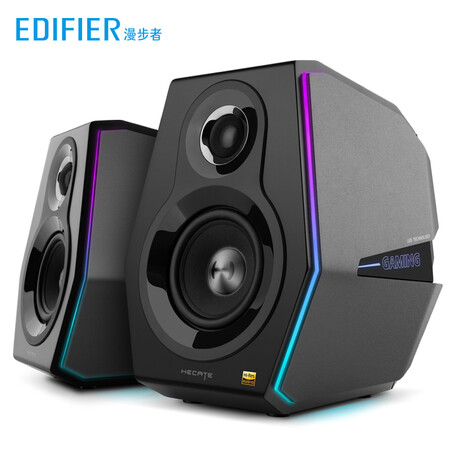 漫步者edifierhecateg5000旗舰蓝牙50游戏音响专业电竞桌面20有源音箱