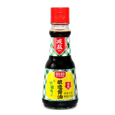 厨邦 酱油 小淘气酱油 减盐生抽  迷你瓶装 150ml