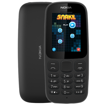 新诺基亚(nokia)105 蓝色 直板按键 移动联通2g手机 老人手机 学生