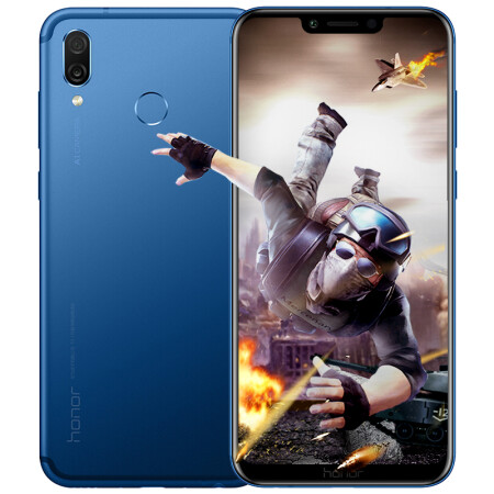 华为(huawei 荣耀play 全网通4g智能手机 全面屏游戏手机 极光蓝 全