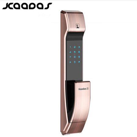 凯迪仕 指纹锁K7推拉式云智能密码锁家用防盗