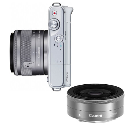 佳能（Canon）EOS M10微型单电双头套机