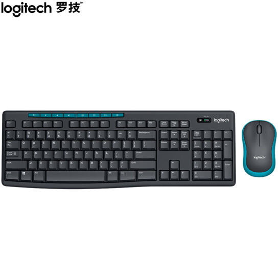 今晚0点，紧凑便携，2年甭换电池：logitech罗技 MK275 无线键鼠套装