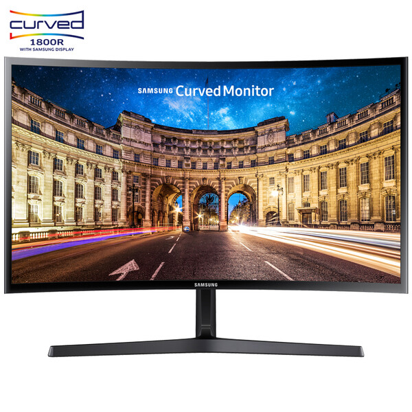 三星（SAMSUNG）C24F396FHC 23.5英寸1800R曲率 广视角低蓝光 曲面电脑液晶显示器（HDMI）
