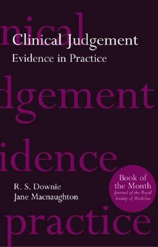 【预订】clinical judgement: evidence in