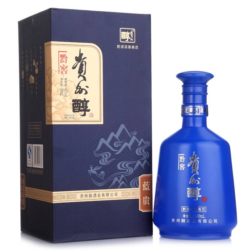 贵州醇 黔窖蓝贵 42度 500ml【图片 价格 品牌 评论】-京东