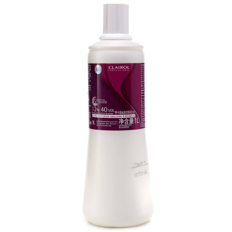 clairol伊卡璐丝焕双氧乳12/40vol 1000ml(进口)