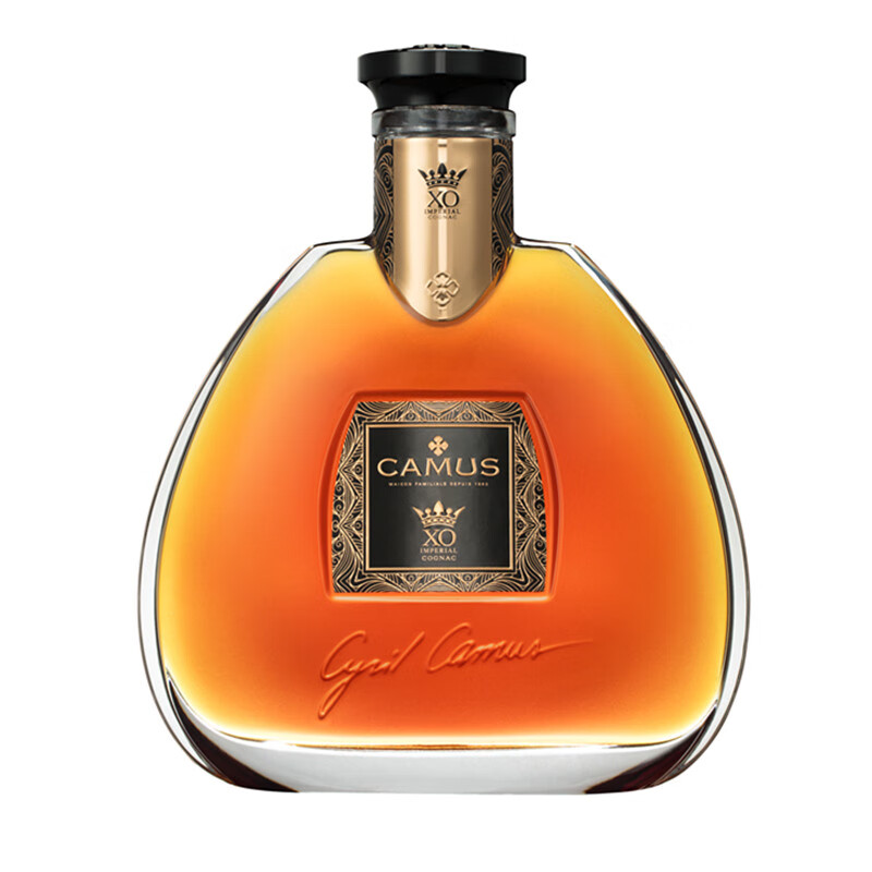 卡慕(camus)洋酒 皇冠xo 干邑 白兰地 礼盒装 700ml 凑单品