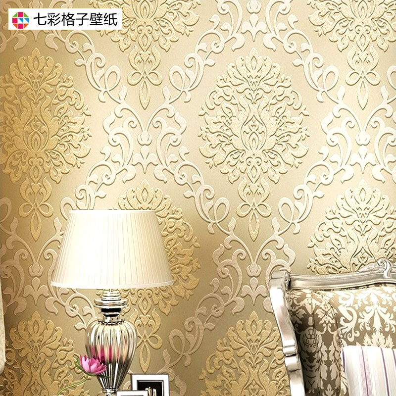 七彩格子墙纸旗舰店