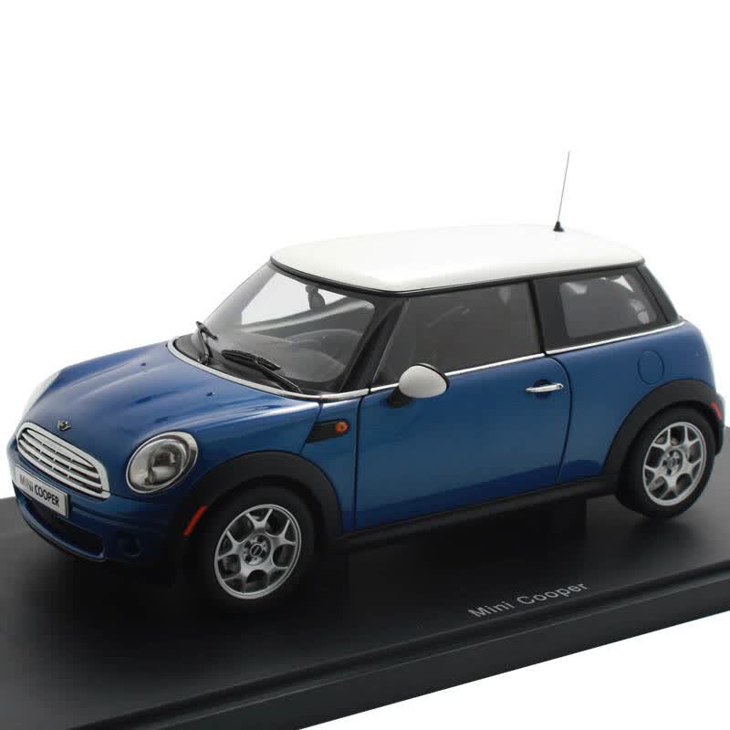 奥图亚autoart1:18汽车模型宝马迷你库珀minicooper情人节新年礼物