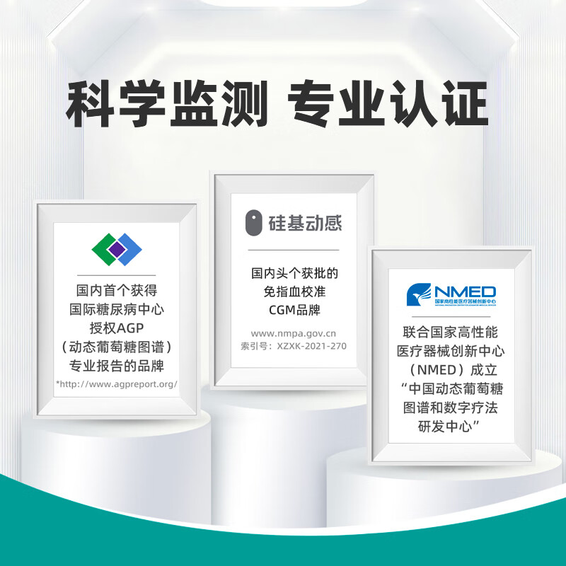 硅基动感动态动态血糖仪图片