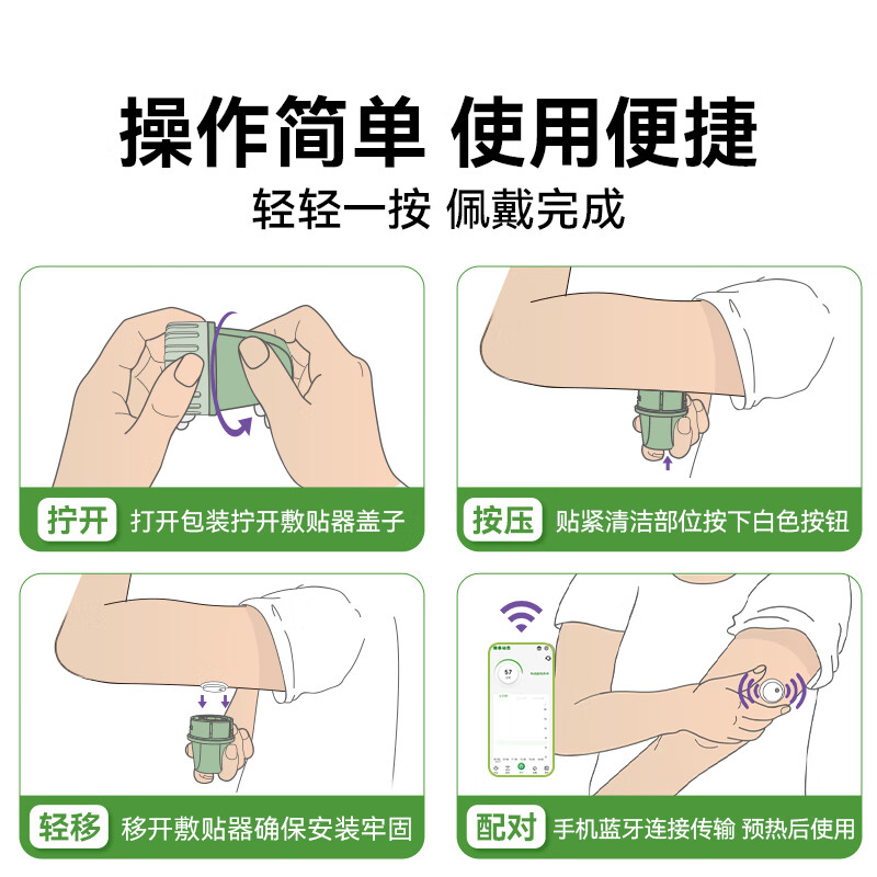微泰GX-01S 1盒动态血糖仪图片