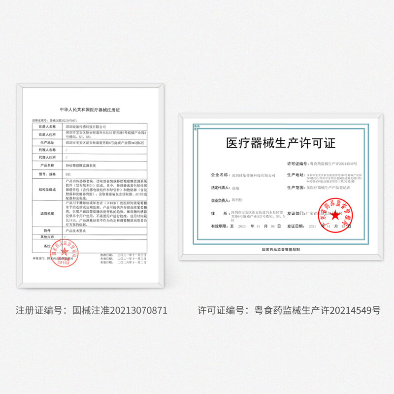 硅基动感经典版动态血糖仪图片