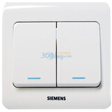 �����ӣ�SIEMENS��Զ��˫��˫�ش�ӫ�⿪�� 5TA01171CC1 ���Ű�ɫ��