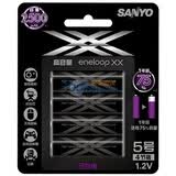 �������գ�eneloop��HR-3UWXA-4TC 2400mAh���������Է� 5�ų���أ�4��װ��