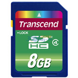 ������Transcend��8G SDHC�洢����Class4��