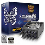 �񻪣�SUPER FLOWER���׽����1000 ��Դ���1000W/80PLUS�׽���/֧��SLI/�߱��ߣ�