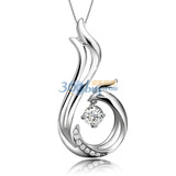 ZOCAI������15��18K�׽���ʯ��׹�����