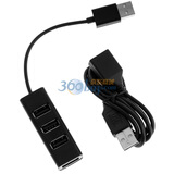 �ִ���HYUNDAI��HY-HB601 ��ɫ ���³�С ����USB 4�ӿ�HUB