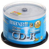 ���������Maxell��CD-R  48�� 700MB  СȦ�ɴ�ӡ  50ƬͰװ  ��¼��