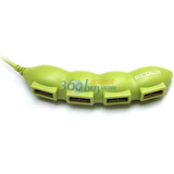 �˿�����ECOLA��USB-HUB08 �㶹USB2.0 4�ڼ�����HUB