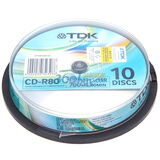 TDK CD-R 52�� 700MB ���񾭵�ϵ������ 10ƬͰװ ��¼��