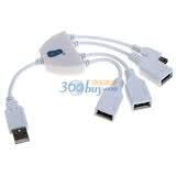 ���kawau��H203 ��צ��USB2.0 HUB USB����������ɫ��