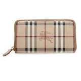 BURBERRY 巴宝莉 女士经典格纹驼色饰边PV