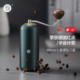 HeroZ7手摇磨豆机咖啡豆手动研磨机不锈钢7星镀钛磨芯手磨咖啡机 Z7磨豆机-墨苔绿